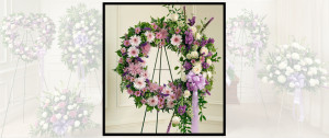 Lavender Sympathy Wreath SF901